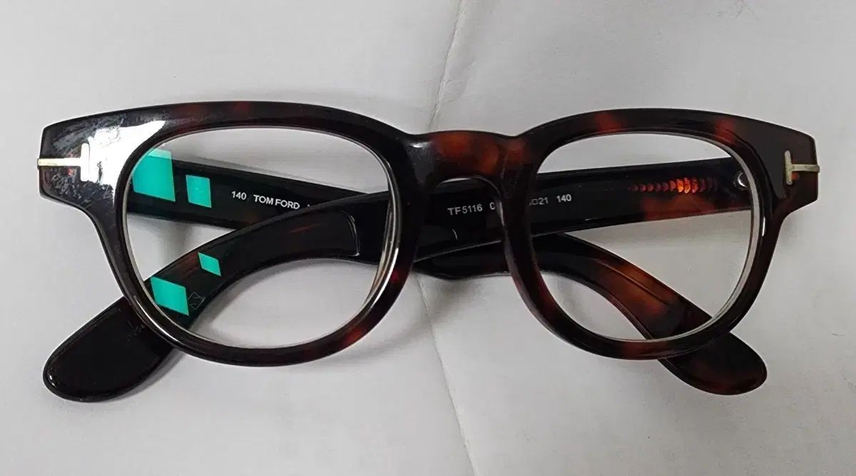 トムフォード メガネ TOM FORD TF5116 C 140 ブラウン レオパード