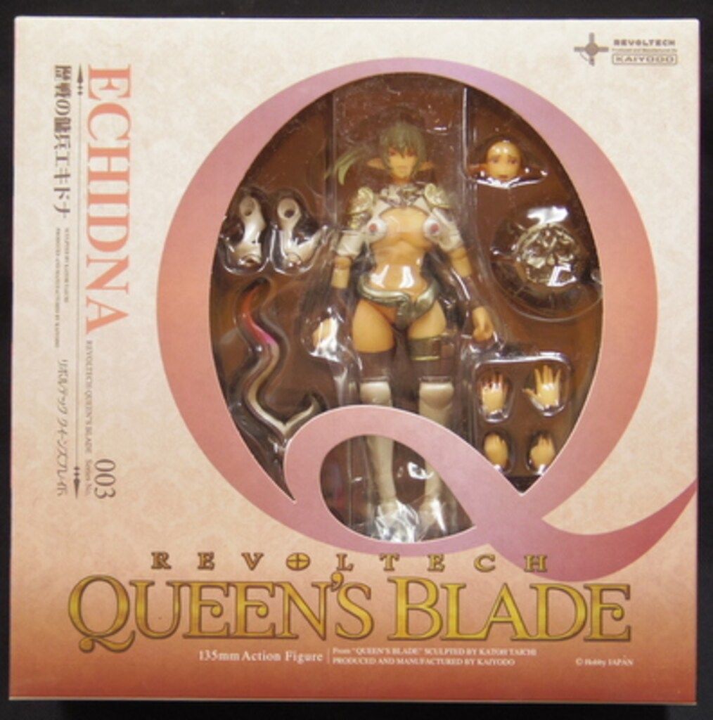 海洋堂 リボルテック クイーンズブレイド 歴戦の傭兵エキドナ 003