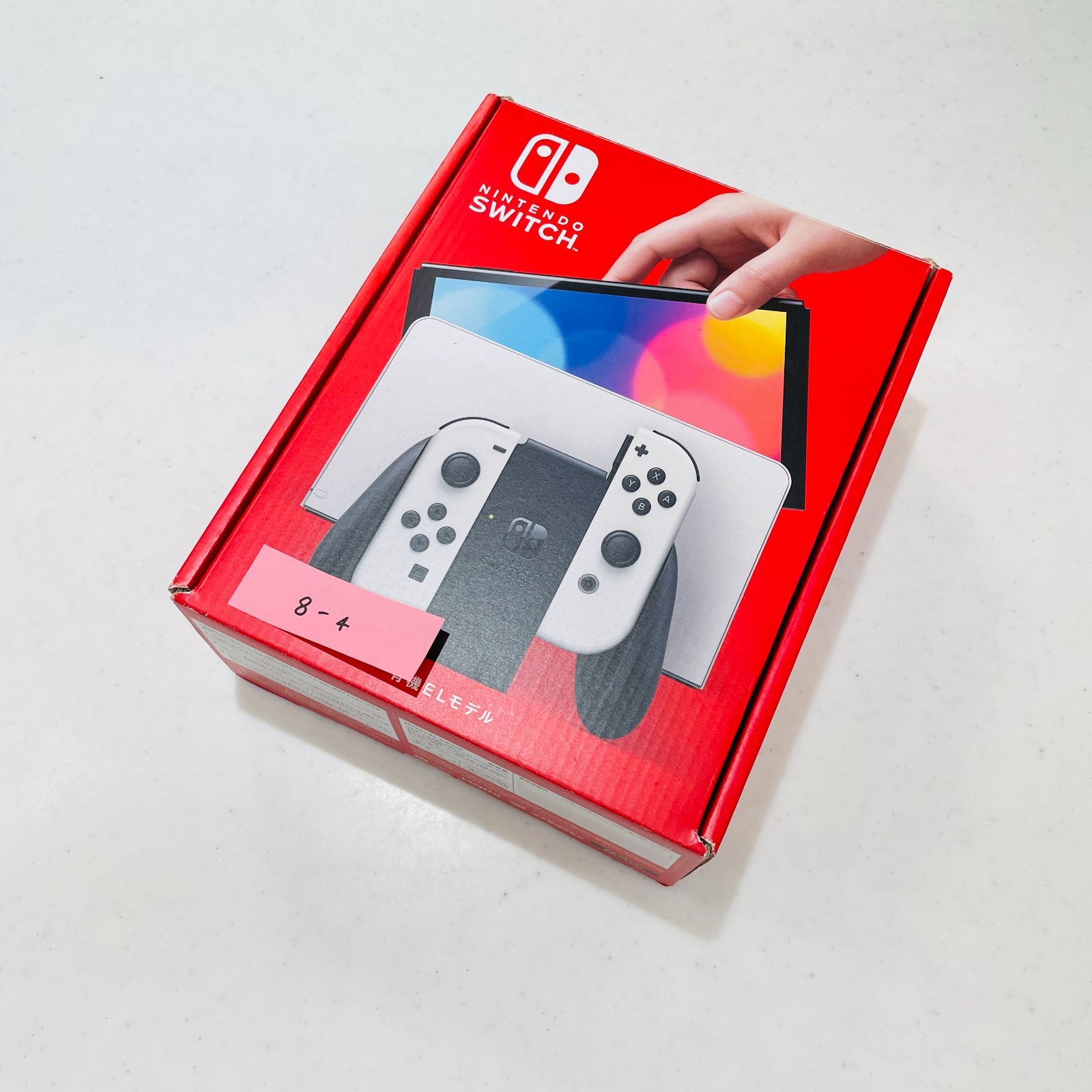 Nintendo Switch 有機ELモデル ホワイト 本体 液晶キズなし美品