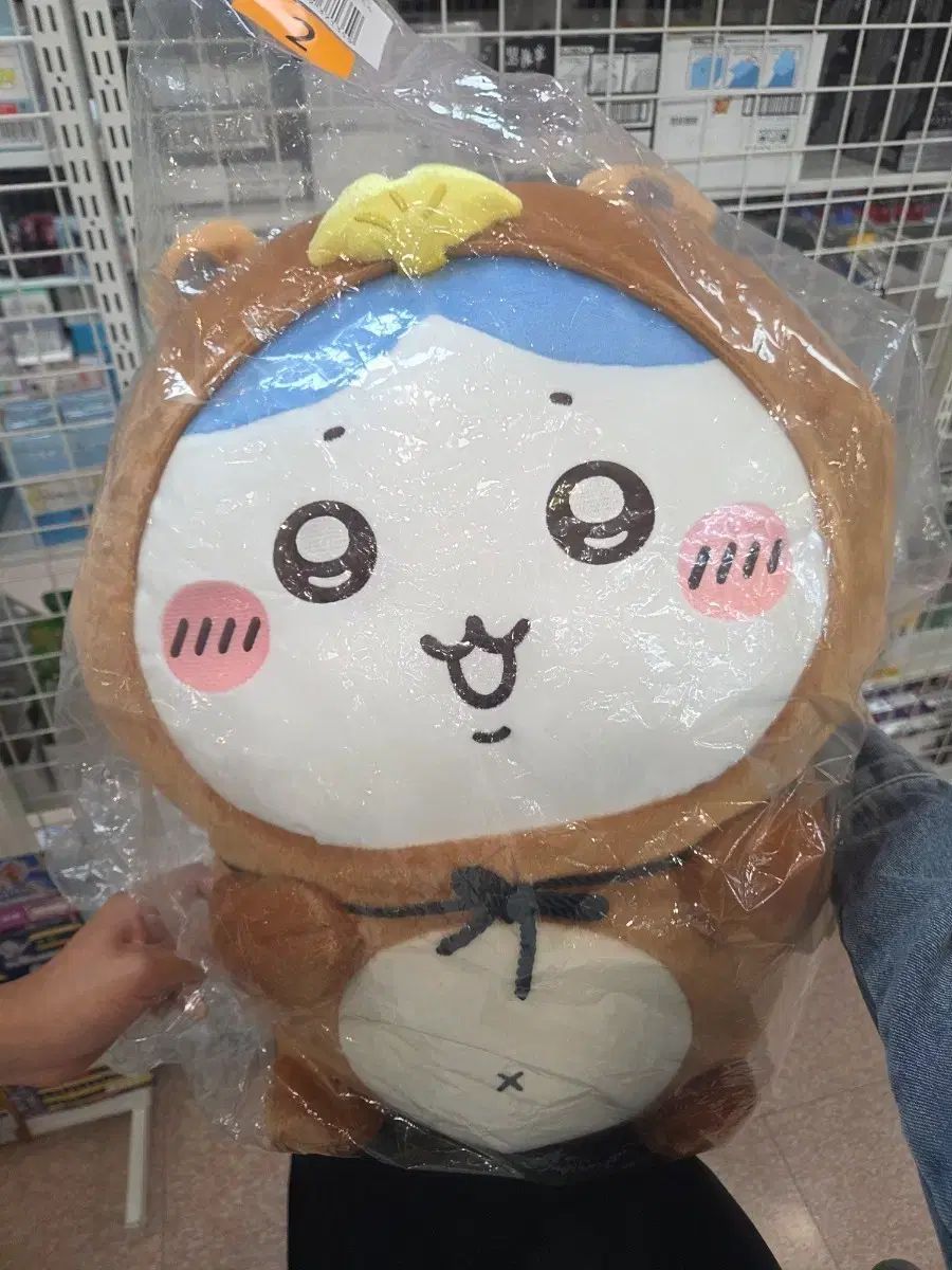 Aさん ハチワレ ぬいぐるみ （ 엄청커요 ）