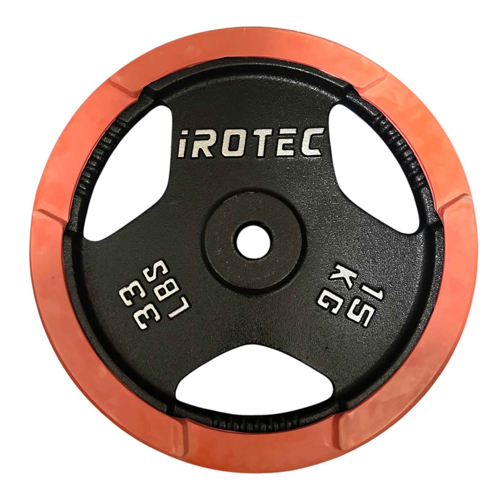 iROTEC 15kg プレート ダンベルプレート アイロテック - メルカリ