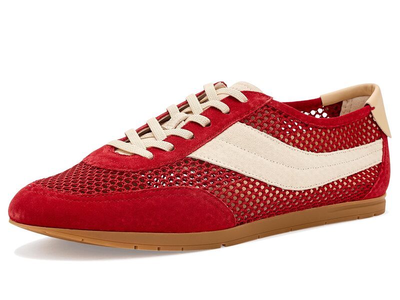 ヴィンス レディース シューズ スニーカー Vince La Runner Netting SlipOn Rogue Red レッド