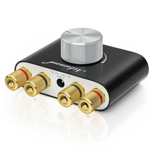 R◆Nobsound NS-01G MAX Mini Bluetooth Amplifier: HIFI デジタル パワーアンプ 家庭 & 車 & 船舶スピーカー用 100W x2 アクティブサブウーファー用 ワイヤレス オーディオ レシーバ 13771b9f