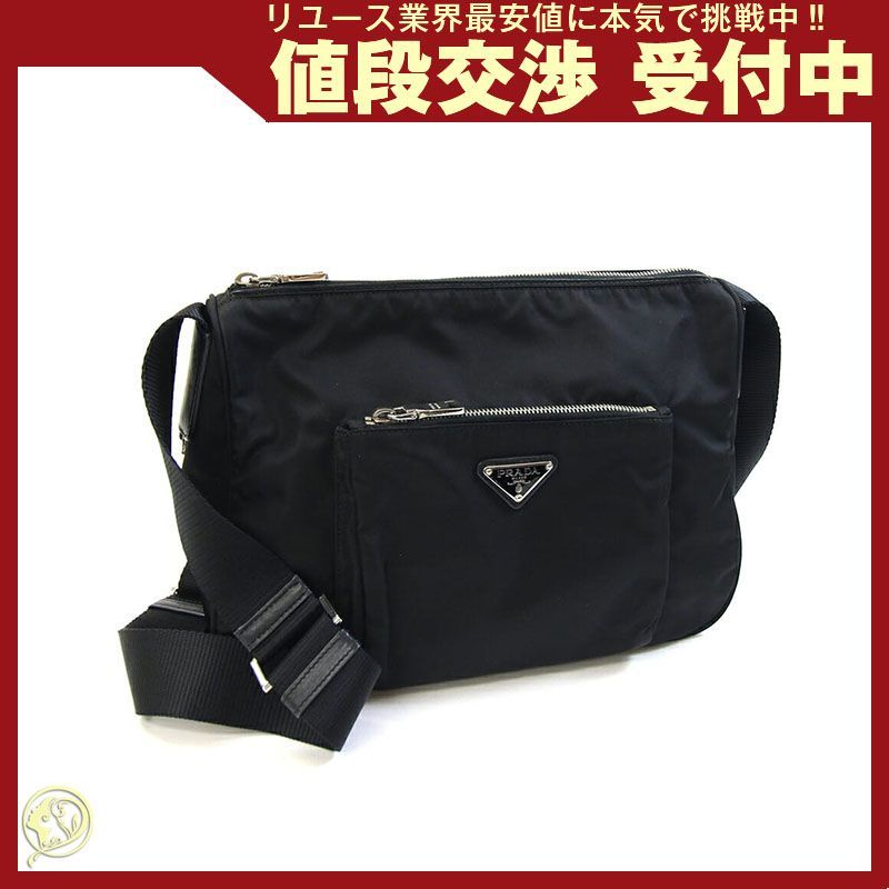 プラダ ショルダーバッグ BT0758 ブラック レザー