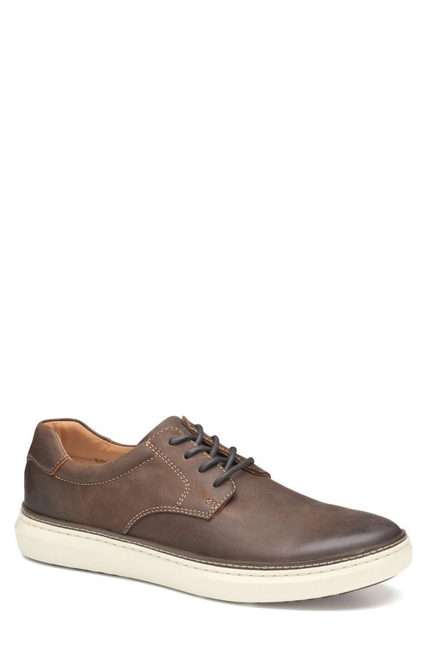 ジョンストンアンドマーフィー メンズ シューズ スニーカー ダービー Johnston Murphy McGuffey 2 Plain Toe Derby Brown Oiled Full Grain