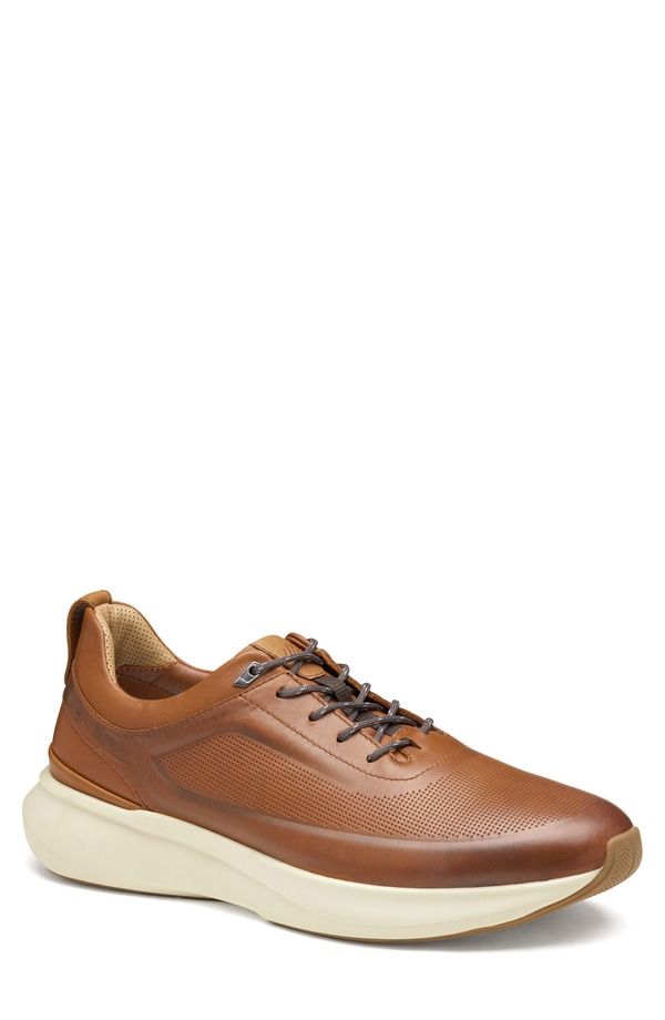 ジョンストンアンドマーフィー メンズ シューズ スニーカー Johnston Murphy Declan Waterproof Sneaker Tan Waterproofull Grain タン