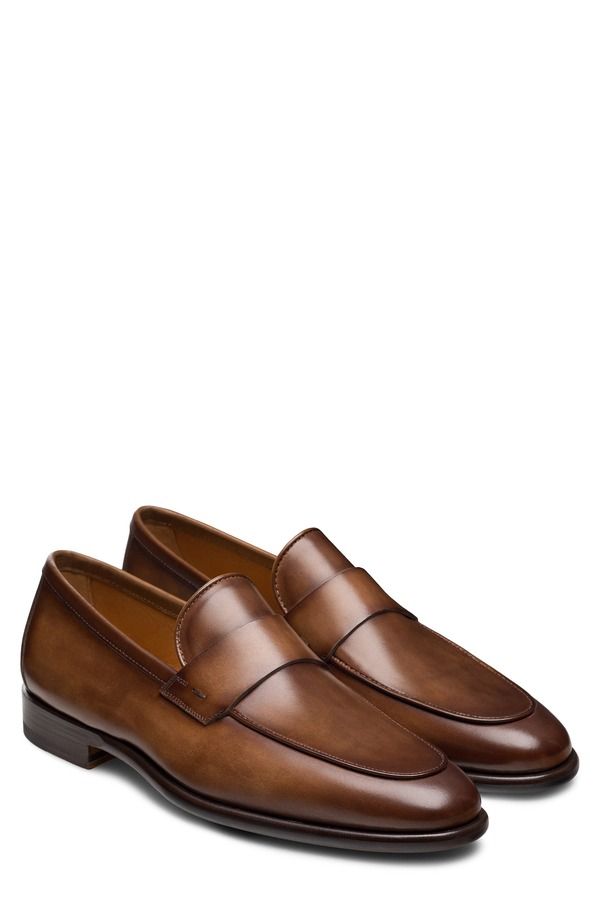 マグナーニ メンズ シューズ ローファー Magnanni Duerro Loafer Brown ブラウン