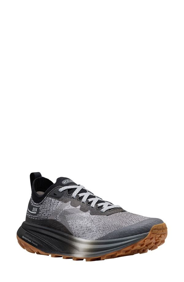 キーン レディース シューズ スニーカー KEEN Seek Trail Running Shoe Black Magnet ブラック