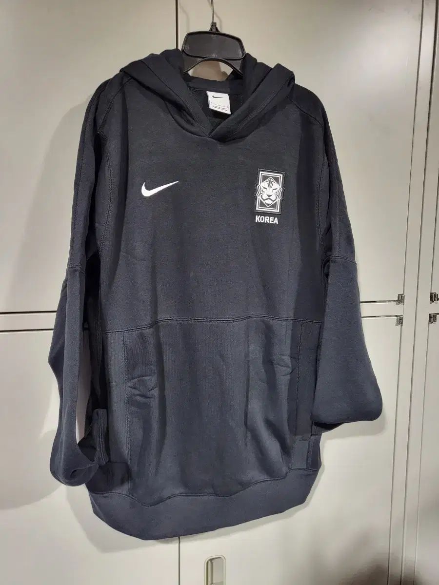 NIKE 韓国国家代表 サッカー チーム フードTシャツ ブラック
