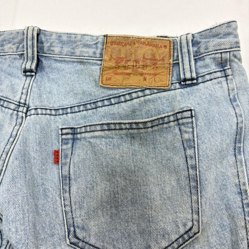ロエン 初期 レースアップ フレアデニム HIROMU TAKAHARA スター 刺繍