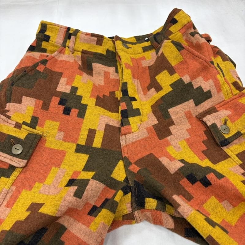 ビューティビースト デジタルカモ カモフラ 迷彩 ウール ハーフパンツ