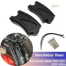 オートバイ用ハンドルバーライザーキット ハンドルバーマウントクランプ延長アダプター ホンダ レベル CMX CM 500 300 2017-2024 CMX500