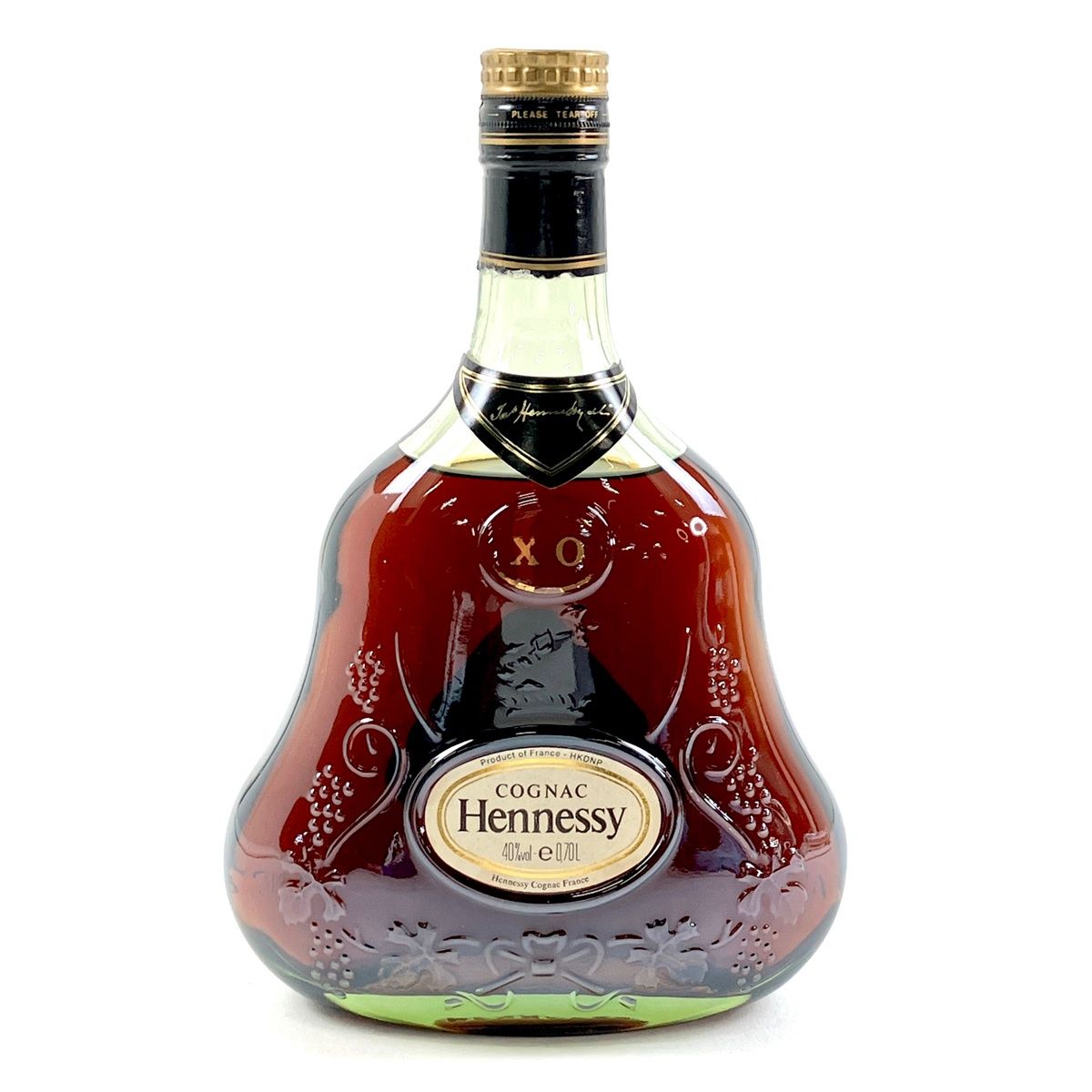 ヘネシー Hennessy XO 金キャップ グリーンボトル 700ml ブランデー コニャック 【古酒】