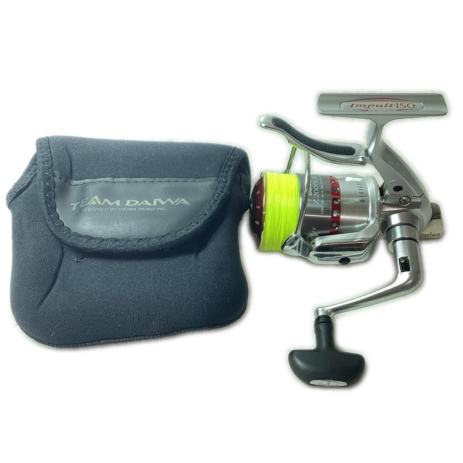 DAIWA ダイワ スピニングリール トーナメントISOZ 2000LB 00055206 リールポーチ付