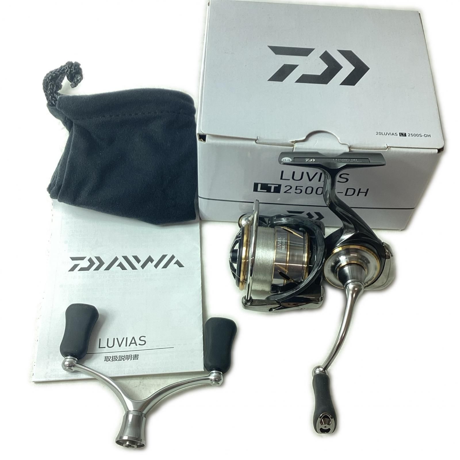 DAIWA ダイワ スピニングリール 20ルビアス LT2500S-DH 00060206 (276436) 箱・リールポーチ付