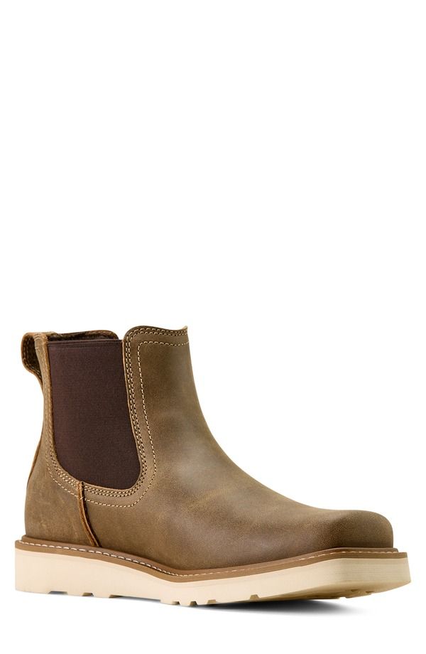 アリアト メンズ シューズ ブーツ・レインブーツ チェルシーブーツ チェルシー Ariat Ramblerecon Square Toe Chelsea Boot Brown Bomber ブラウン