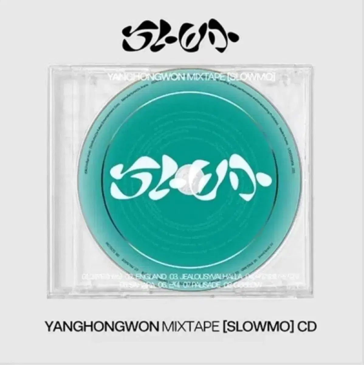 初版 ヤン・ホンウォン(YANG HONGWON) Mixtape SLOWMO CD 未開封