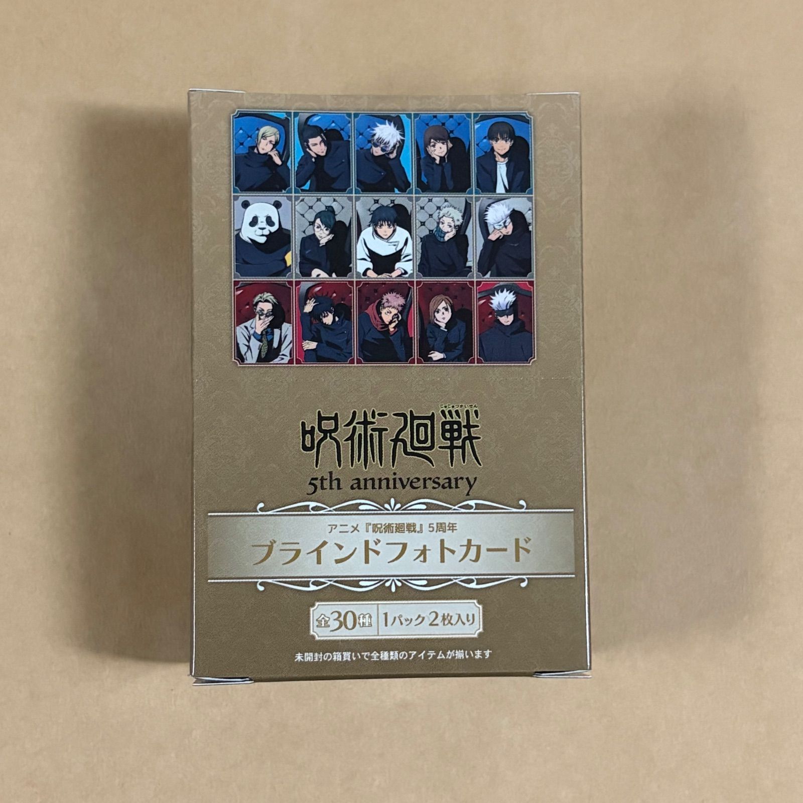 呪術廻戦 PLAZA The Wall ブラインドフォトカード　1BOX