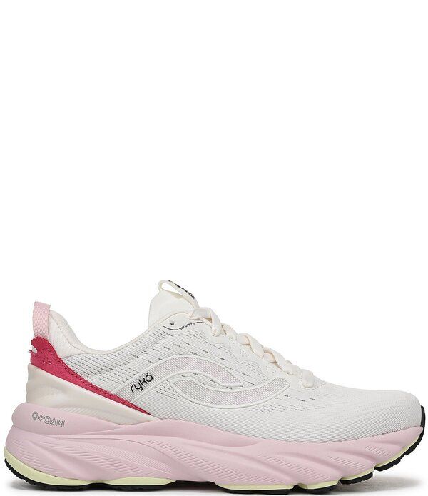 ライカ レディース シューズ スニーカー メッシュ Ryka Womens Distance LX Mesh Running Sneakers White Alyssum ホワイト