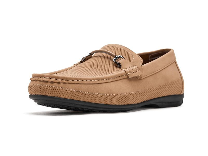ステイシーアダムス メンズ シューズ スリッポン・ローファー Stacy Adams Colton Moc Toe SlipOn Loafer Khaki カーキ