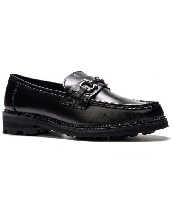 アンソニー ヴィア メンズ シューズ スリッポン・ローファー Anthony Veer A Veer Mens Baron Bit Loafers Black ブラック