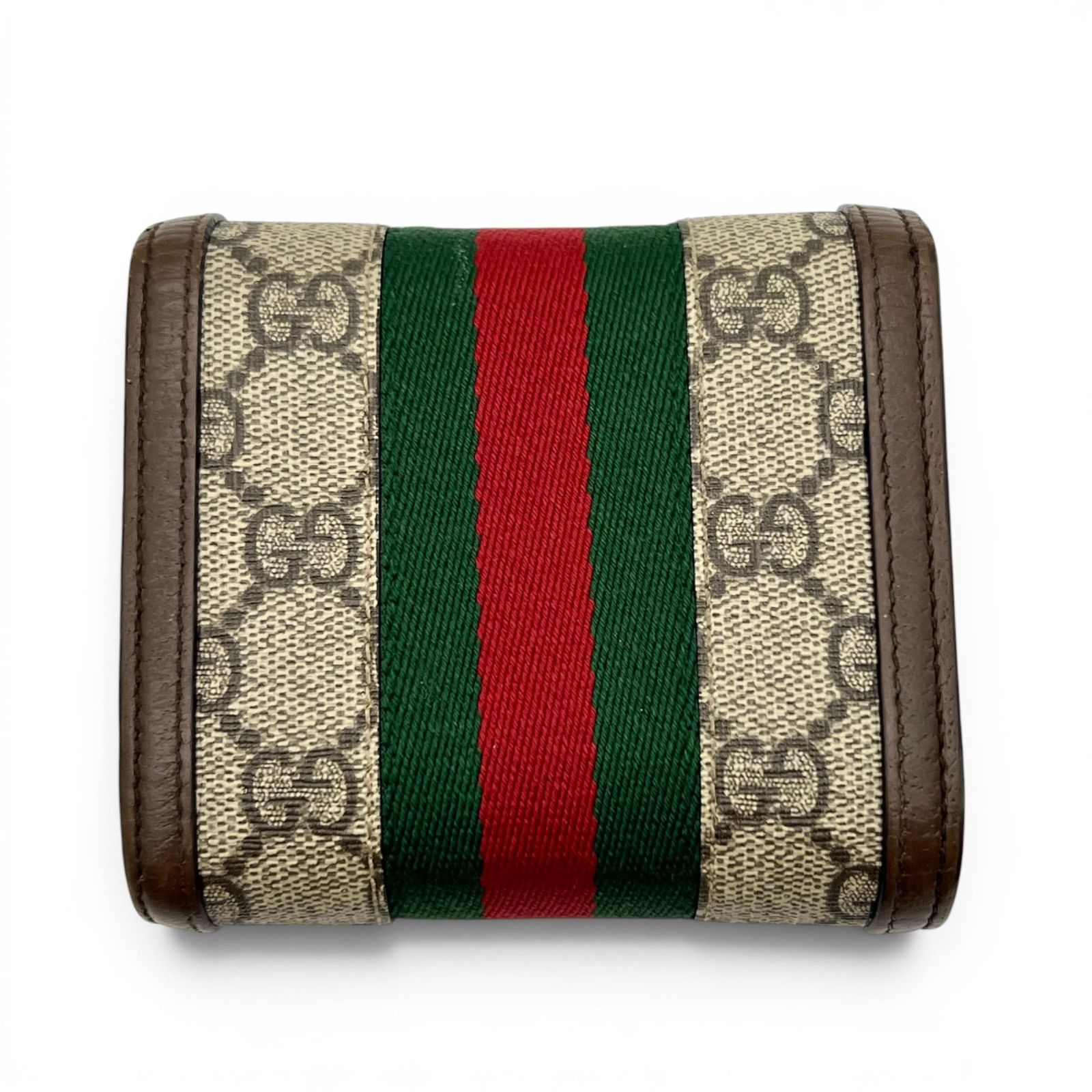 GUCCI グッチ GGスプリーム GGマーモント オフィディア 二つ折り財布