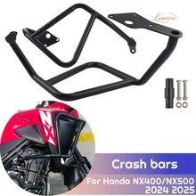 モーターサイクルクラッシュバー ホンダ NX 400 500 2024 2025 NX400 NX500 エンジン上部保護ガード バンパープロテクター