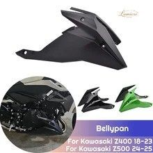 オートバイ用ベリーパン、ロワーエンジンスポイラー、カウルプロテクションフェアリング、カワサキ Z400 2018-2023、Z500 ベリーパン