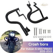 オートバイ用クラッシュバーフレーム カワサキ バルカンS 650 2015-2025 VN650 EN650 エンジン保護ガード バンパープロテクター
