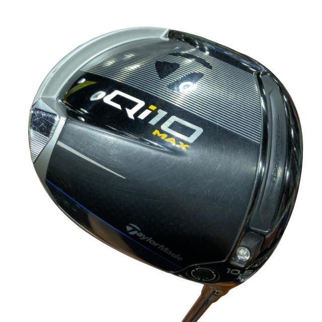 【中古】 テーラーメイド Qi10 MAX 10.5° ドライバー DR Diamana BLUE TM50(Qi10 DR) (フレックスS) メンズ 男性用 右利き 右用 Cランク ゴルフクラブ