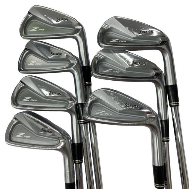 【中古】 ダンロップ SRIXON Z745 8S アイアンセット IR Dynamic Gold D.S.T (フレックスS) メンズ 男性用 右利き 右用 Cランク ゴルフクラブ