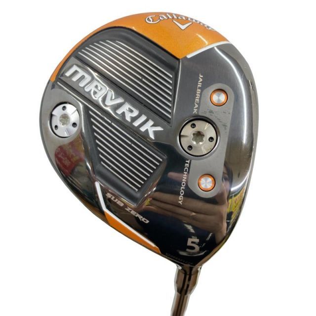 【中古】 キャロウェイ MAVRIK SUBZERO 5W フェアウェイウッド FW 純正特注シャフト (フレックスS) メンズ 男性用 右利き 右用 Cランク ゴルフクラブ