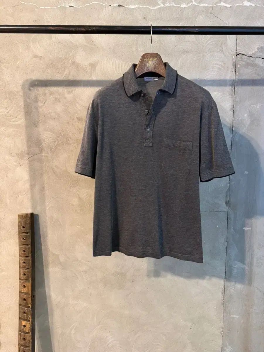グランサッソ PK 半袖Tシャツ メンズ100