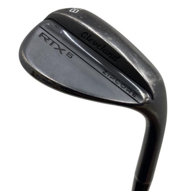 【中古】 クリーブランド Cleveland RTX-6 ZIPCORE ブラックサテン 58°/06° LOW ウェッジ WG Dynamic Gold (フレックスS) メンズ 男性用 右利き 右用 Cランク ゴルフクラブ