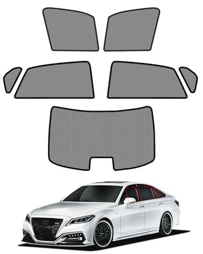 【新品】トヨタ クラウン 220系 サンシェード メッシュ 車中泊 断熱 目隠し 虫よけ 日除け UVカット 専用アクセサリー(クラウン 220系) cd66d7d1