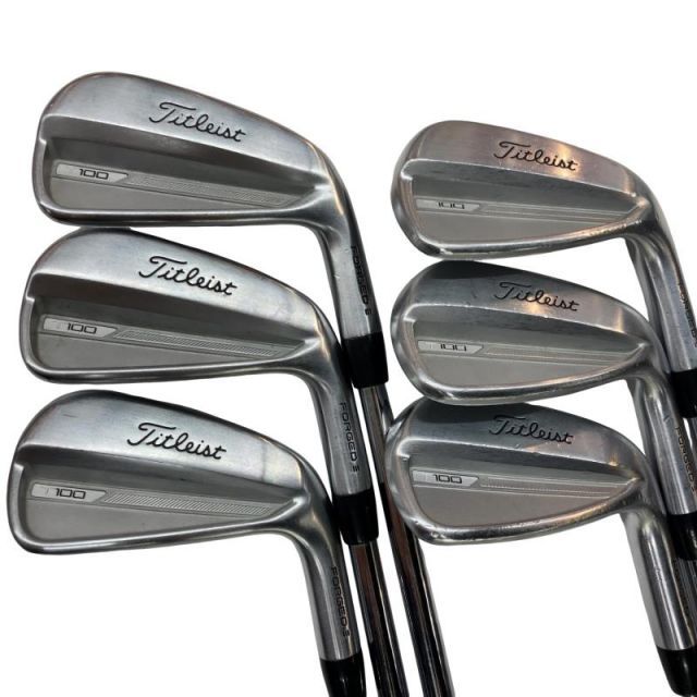 【中古】 タイトリスト Titleist T100(2023) 6S アイアンセット IR NS PRO MODUS3 TOUR115 (フレックスS) メンズ 男性用 右利き 右用 Cランク ゴルフクラブ
