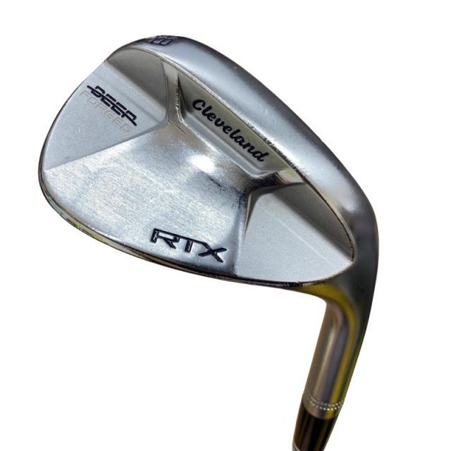 【中古】 クリーブランド Cleveland RTX DEEP FORGED 48°/10° FULL ウェッジ WG 純正特注シャフト (フレックスS) メンズ 男性用 右利き 右用 Cランク ゴルフクラブ