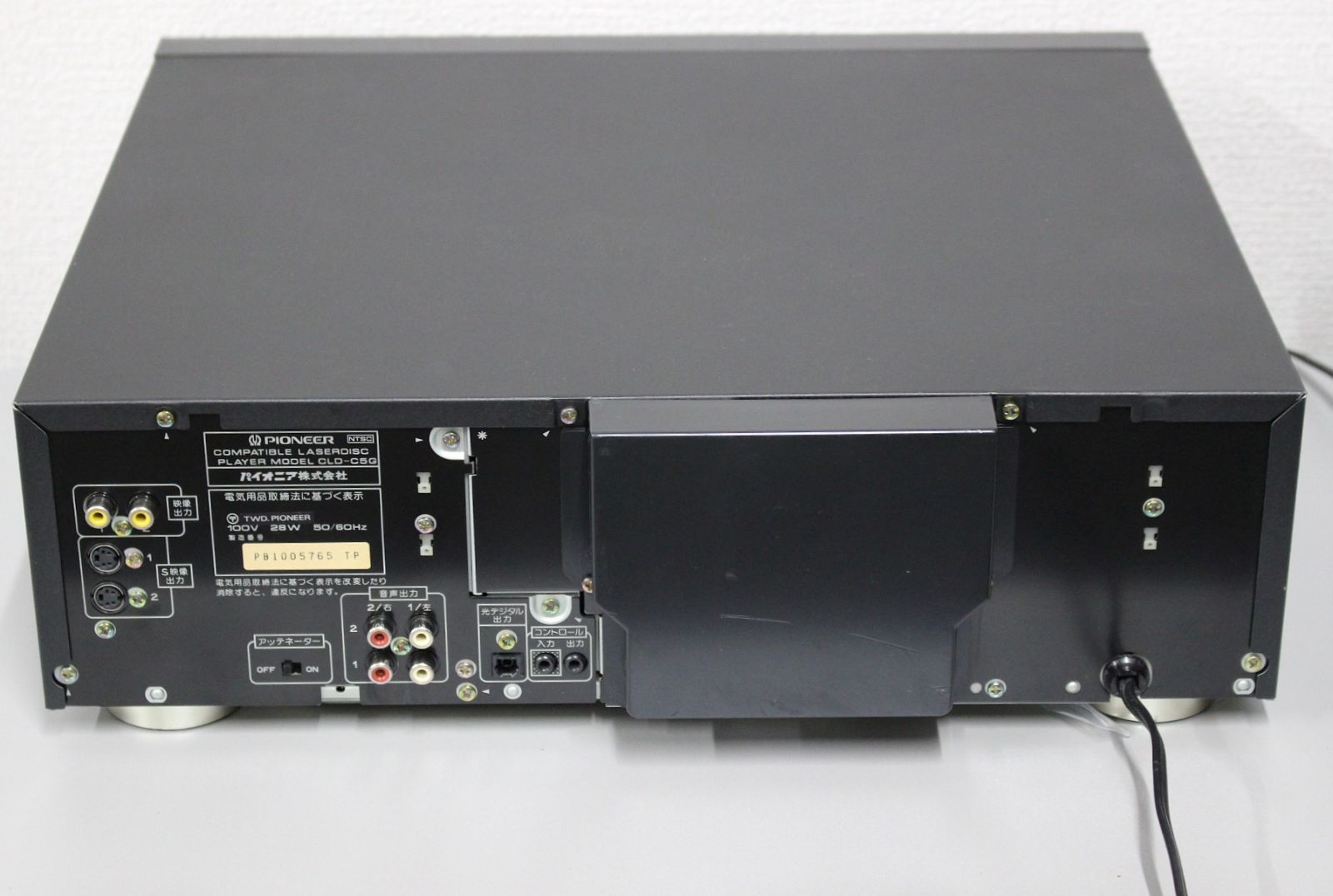 PIONNER CD/LDコンパチブルレーザーディスクプレーヤー CLD-C5G - メルカリ