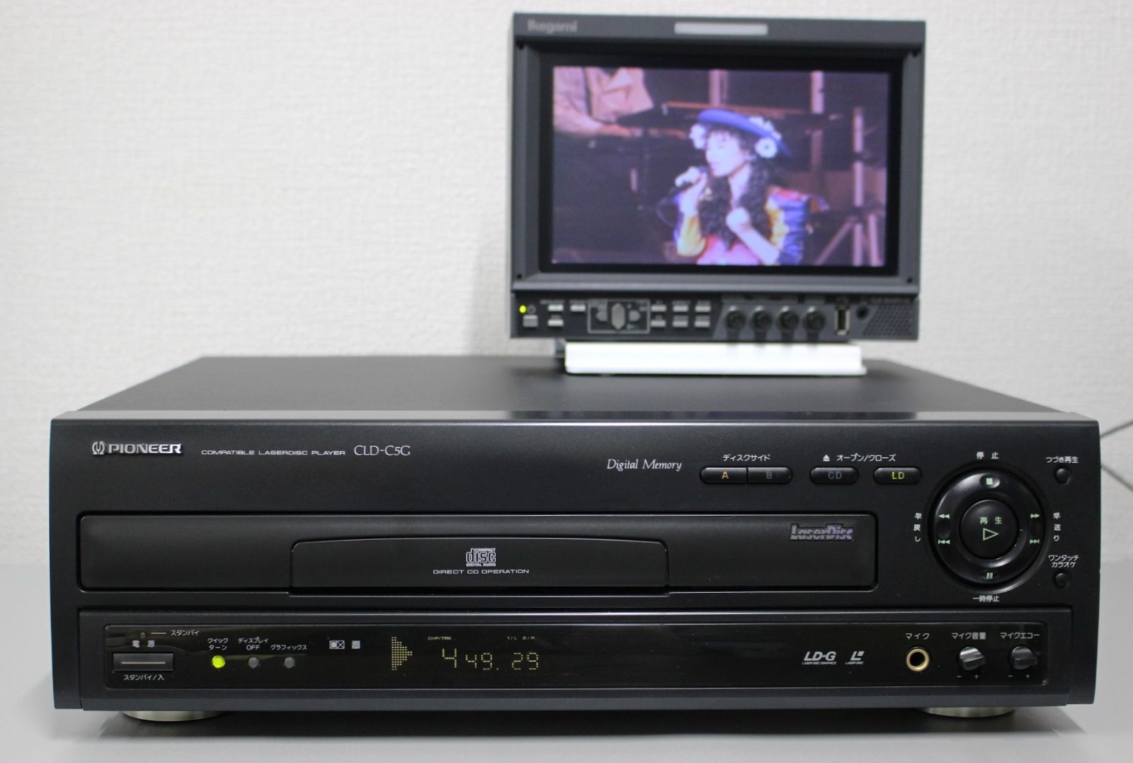 PIONNER CD/LDコンパチブルレーザーディスクプレーヤー CLD-C5G - メルカリ