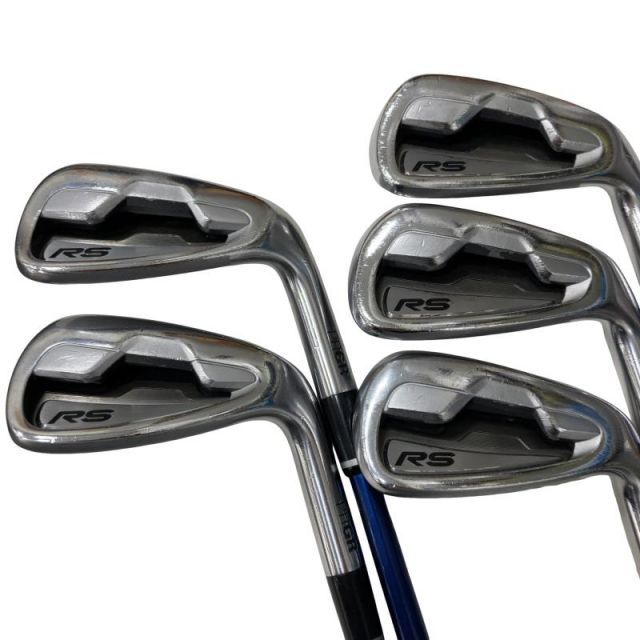 【中古】 プロギア RS(2018) 5S アイアンセット IR Diamana FOR PRGR(アイアン) (フレックスS) メンズ 男性用 右利き 右用 Dランク ゴルフクラブ