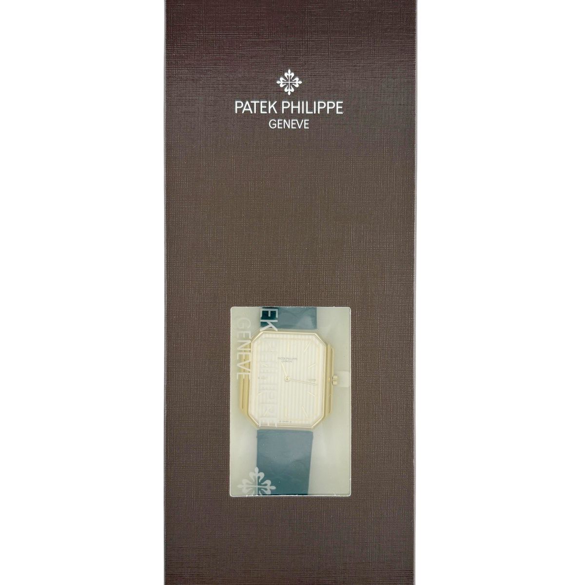 【OH済】パテックフィリップ PATEK PHILIPPE ゴンドーロ 3853J-51 腕時計 YG レザー クォーツ アイボリー系 メンズ 【中古】