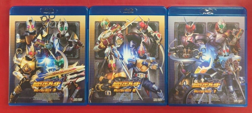 特撮Blu-ray 通常)仮面ライダー剣 Blu-ray BOX 全3巻 セット