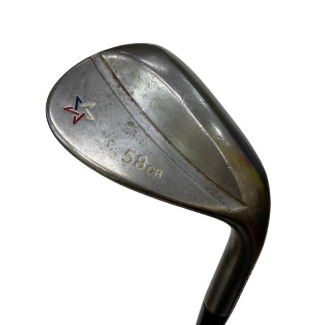 【中古】 アーティザンゴルフ ARTISAN ノンメッキ 58°DR ウェッジ WG リシャフト (フレックスその他) メンズ 男性用 右利き 右用 Cランク ゴルフクラブ