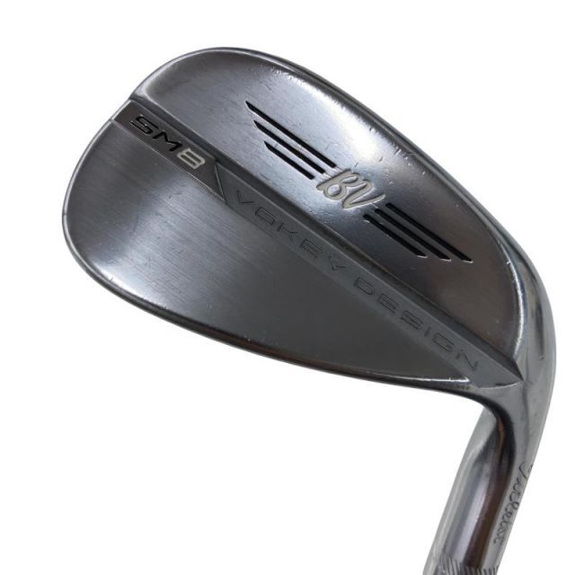 【中古】 タイトリスト VOKEY SPIN MILLED SM8 ツアークロム 46°/10°F ウェッジ WG Dynamic Gold (フレックスS) メンズ 男性用 右利き 右用 Cランク ゴルフクラブ