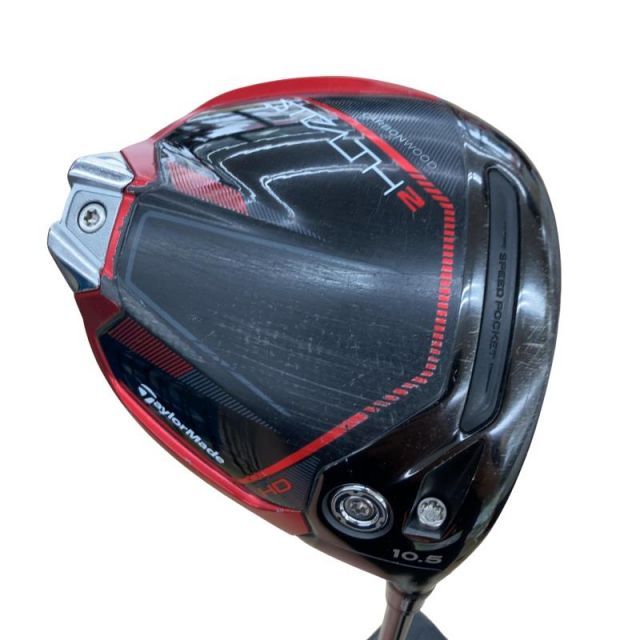 【中古】 テーラーメイド STEALTH2 HD 10.5° ドライバー DR TENSEI RED TM50(STEALTH DR) (フレックスSR) メンズ 男性用 右利き 右用 Cランク ゴルフクラブ