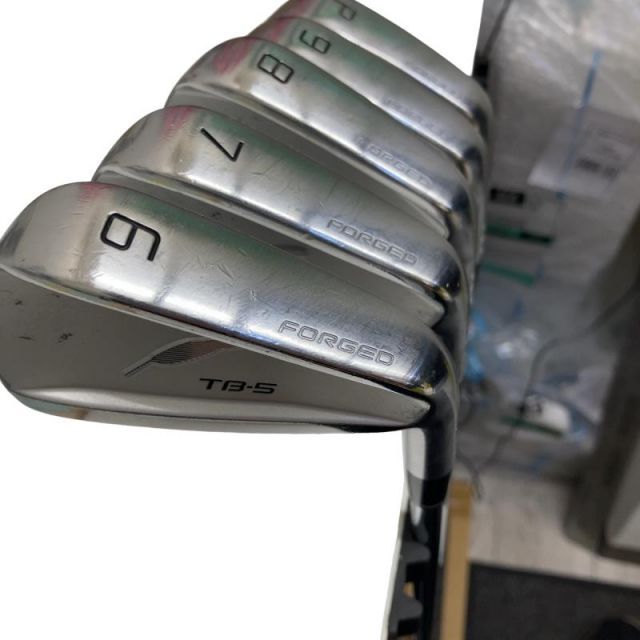 【中古】 フォーティーン TB-5 FORGED 5S アイアンセット IR FS-90i (フレックスS) メンズ 男性用 右利き 右用 Cランク ゴルフクラブ