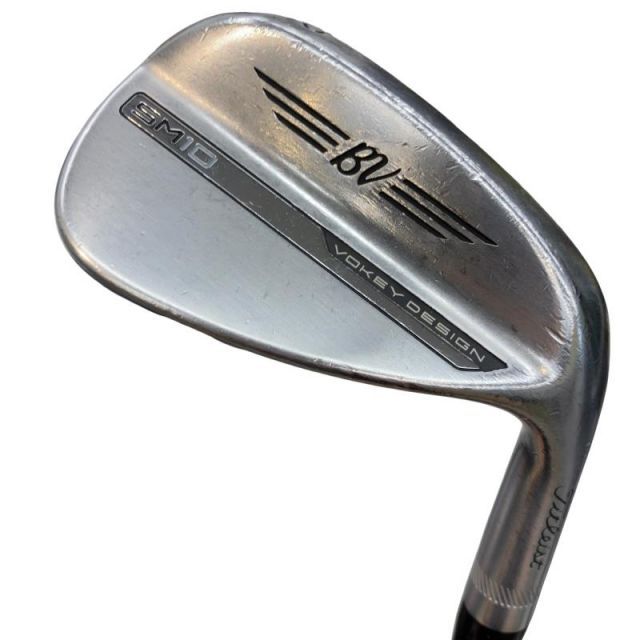 【中古】 タイトリスト VOKEY SPIN MILLED SM10 ツアークロム 52°/12°F ウェッジ WG BV 105 (フレックスその他) メンズ 男性用 右利き 右用 Cランク ゴルフクラブ
