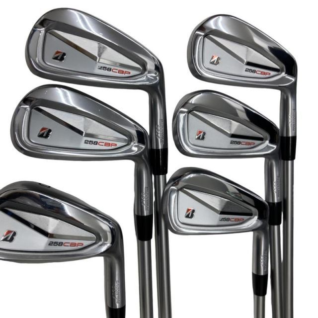 【中古】 ブリヂストン BRIDGESTONE 258CBP 6S アイアンセット IR Diamana iB65 (フレックスS) メンズ 男性用 右利き 右用 Bランク ゴルフクラブ