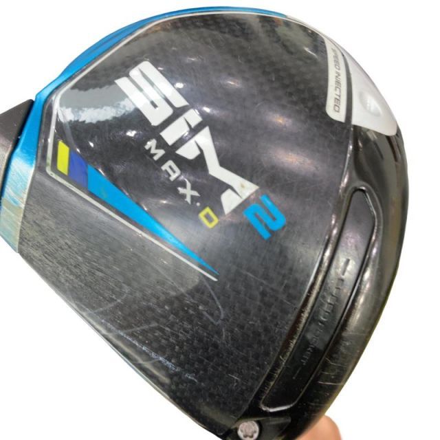 【中古】 テーラーメイド SIM2 MAX-D 9° ドライバー DR TENSEI BLUE TM50(SIM2 DR) (フレックスS) メンズ 男性用 右利き 右用 Cランク ゴルフクラブ