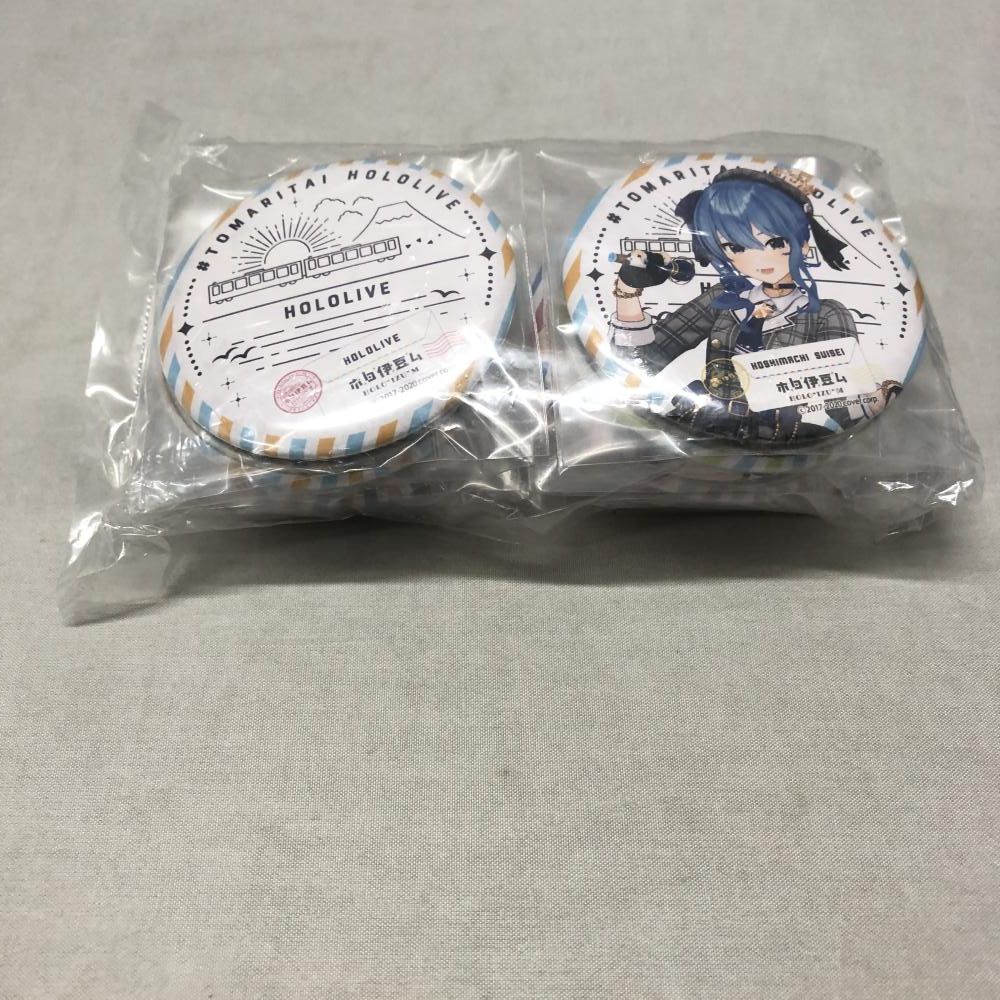 【中古】ホロライブプロダクション Cグループ 缶バッジ10個セット バーチャルYouTuber ホロライブ×伊豆旅行企画 ホロ伊豆ム[15]
